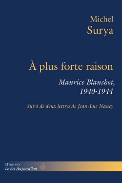 Michel Surya, Maurice Blanchot