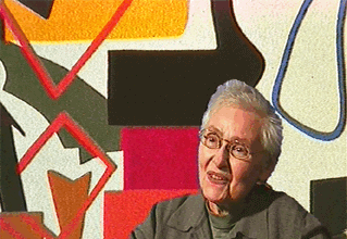 Shirley Jaffe au Centre Pompidou à Paris