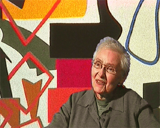 Shirley Jaffe au Centre Pompidou à Paris