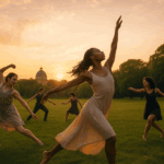 Un atelier de danse en plein air