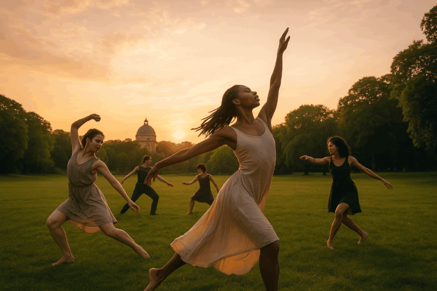 Un atelier de danse en plein air