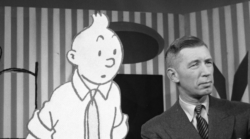 Hergé, le père de la bande dessinée européenne