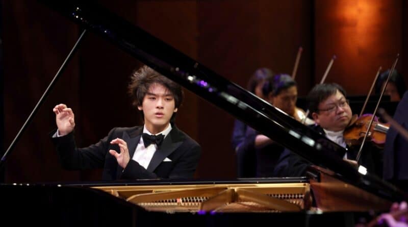 Yunchan Lim à l’auditorium Louis Vuitton