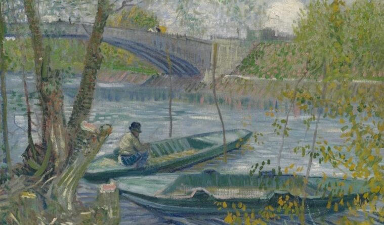 VINCENT VAN GOGH FISCHING IN SPRING