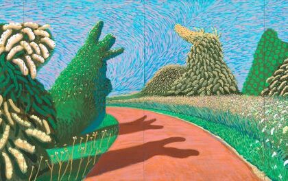 David Hockney 25 à la Fondation Louis Vuitton