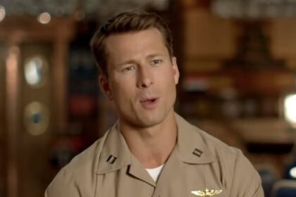 Glen Powell en fuite dans "The Running Man"