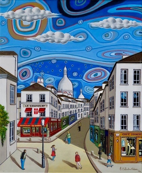 Eugène Valentin Latour, un clin d’œil sur Montmartre
