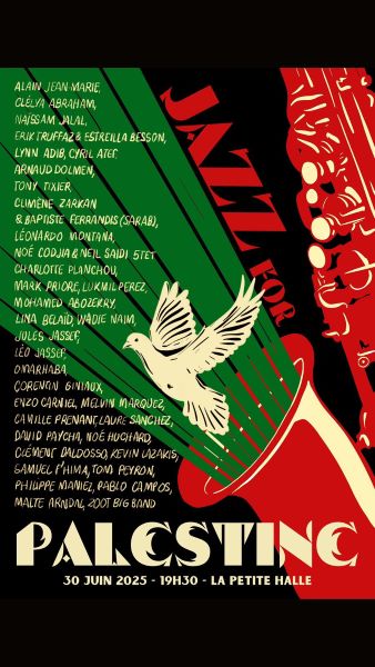 Jazz for Palestine : Quand le jazz devient le cri d’une conscience solidaire