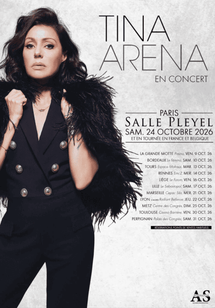 Tina Arena retrouvera le public français à l’automne 2026