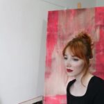 Morgane Ely - Hostess and Guests - à la Galerie Prima Paris