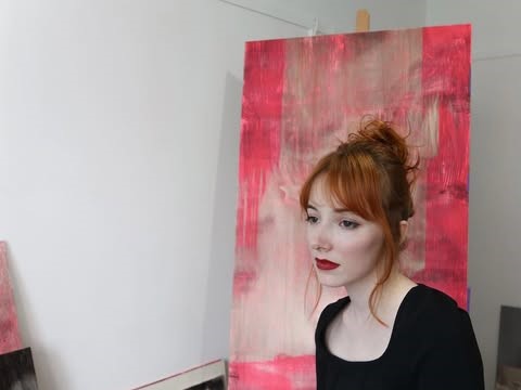 Morgane Ely - Hostess and Guests - à la Galerie Prima Paris