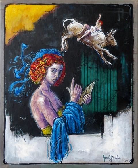 Gérard Beaulieu :Un pinceau aux rêves mythologiques.