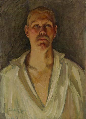 Pekka Halonen, Autoportrait