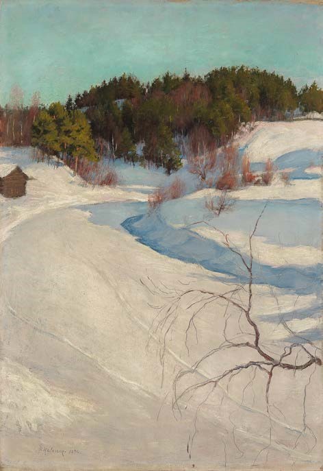 Pekka Halonen, un hymne à la Finlande au Petit Palais