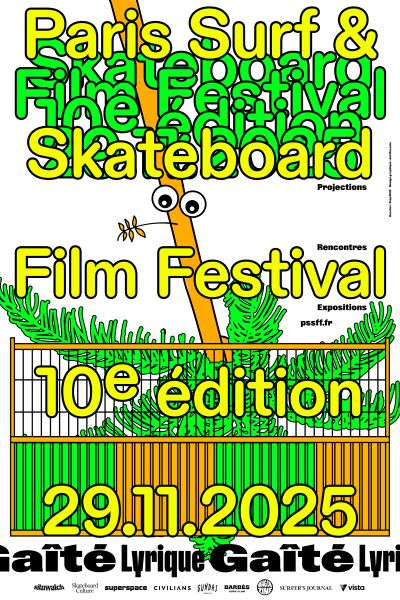 La 10ᵉ édition du Paris Surf & Skateboard Film Festival