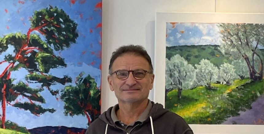 Alain Pinel : la couleur comme territoire intérieur