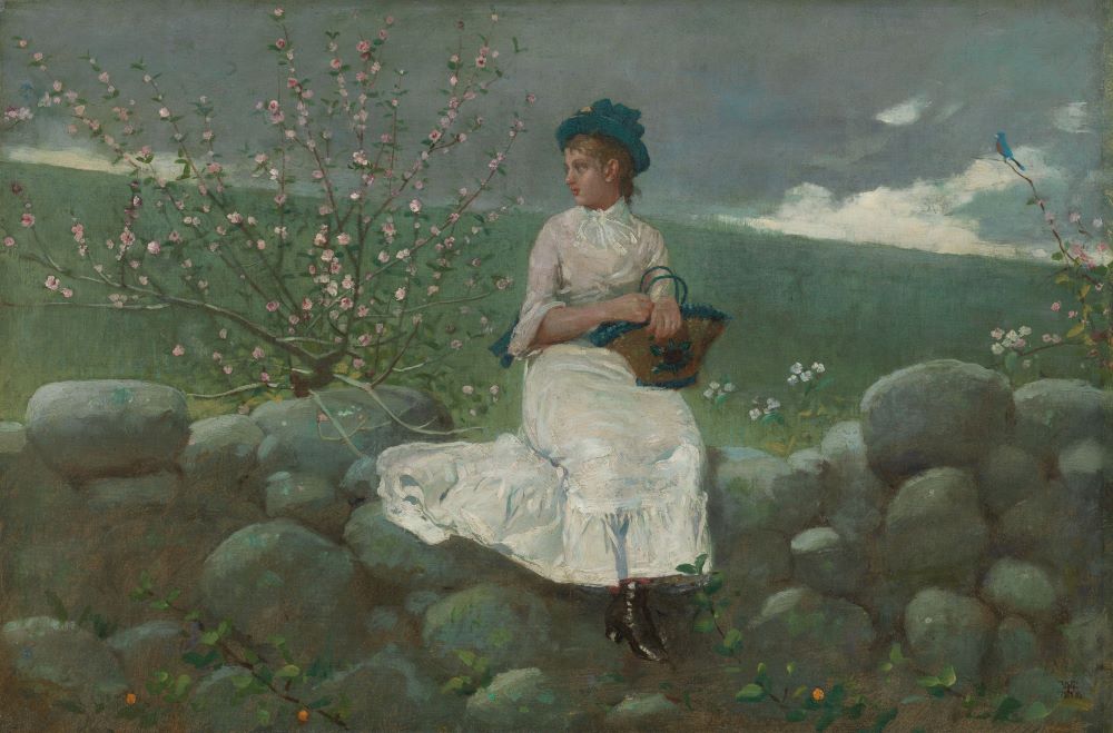 Winslow Homer Peach Blossoms 1878