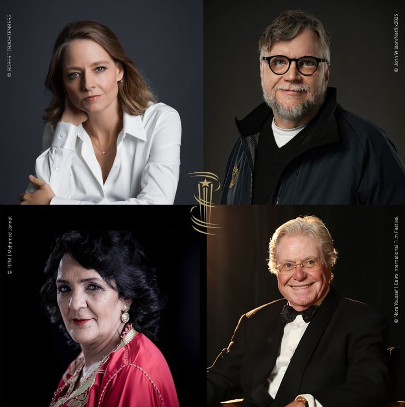 Festival international du film de Marrakech 2025 : Guillermo del Toro, Jodie Foster, Raouya et Hussein Fahmi à l’honneur