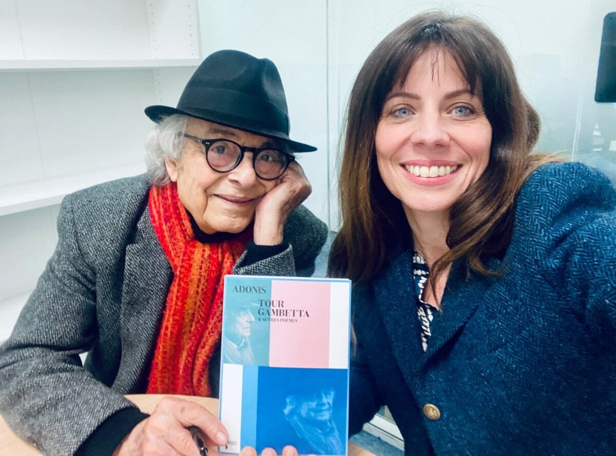 Tour Gambetta et autres poèmes d’Adonis, traduit par Bénédicte Letellier