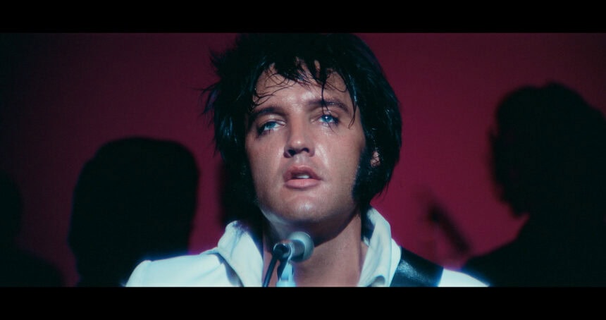 Epic Elvis Presley in concert