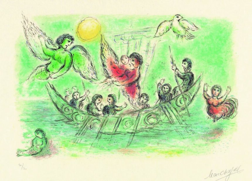 Chagall, tout est couleur !