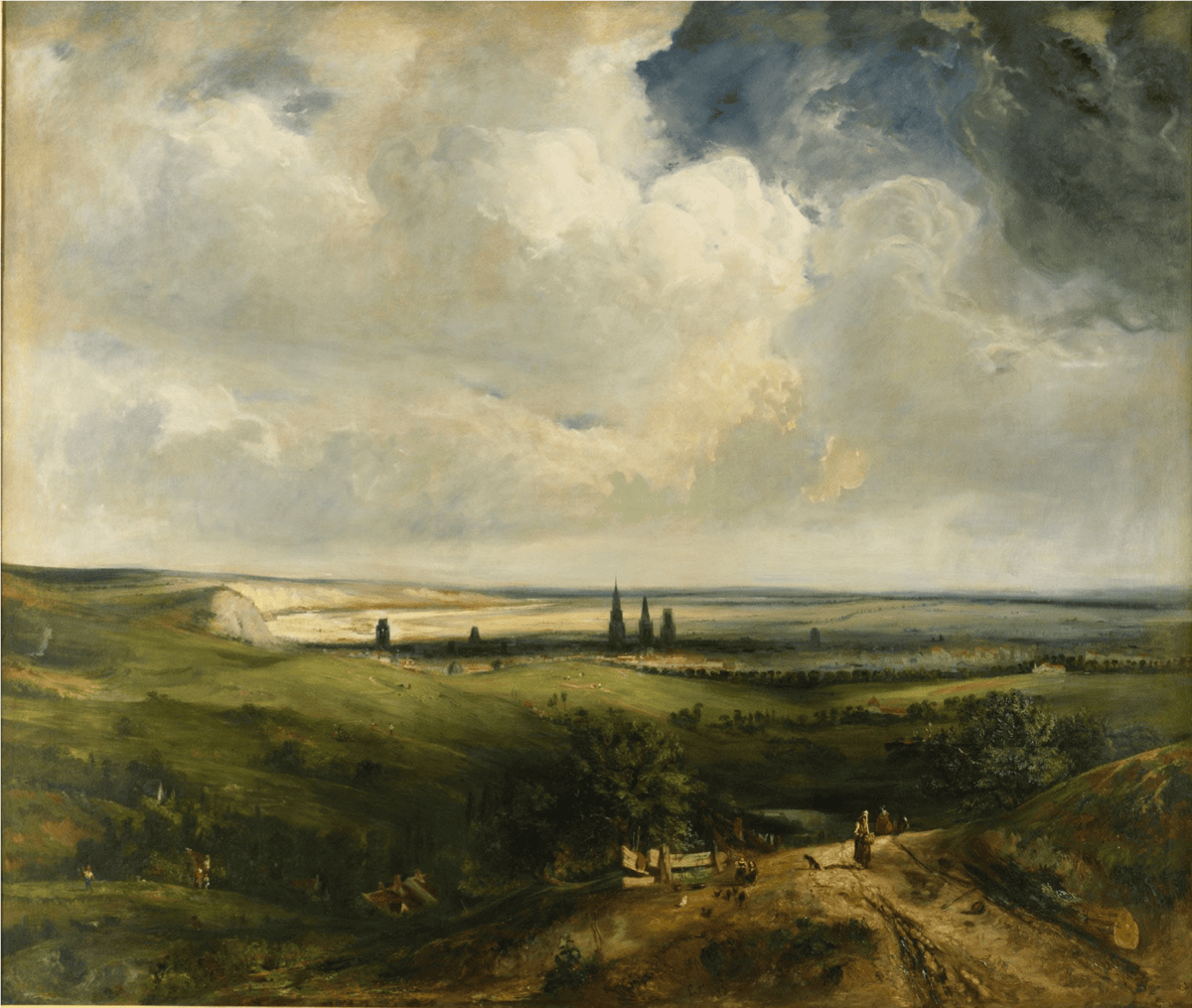 "Face au ciel, Paul Huet en son temps" au Musée de la Vie romantique Paris