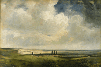 "Face au ciel, Paul Huet en son temps" au Musée de la Vie romantique Paris