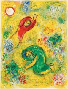 Chagall, tout est couleur !
