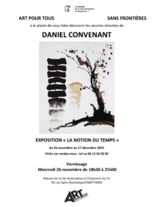 Hafid Gafaïti avec Daniel Convenant et Michel Bénard : Quand la poésie rencontre la peinture