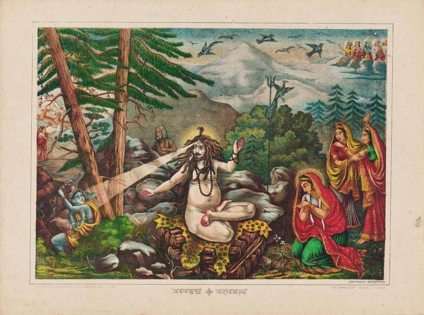 Divine Color : Hindu Prints from Modern Bengal