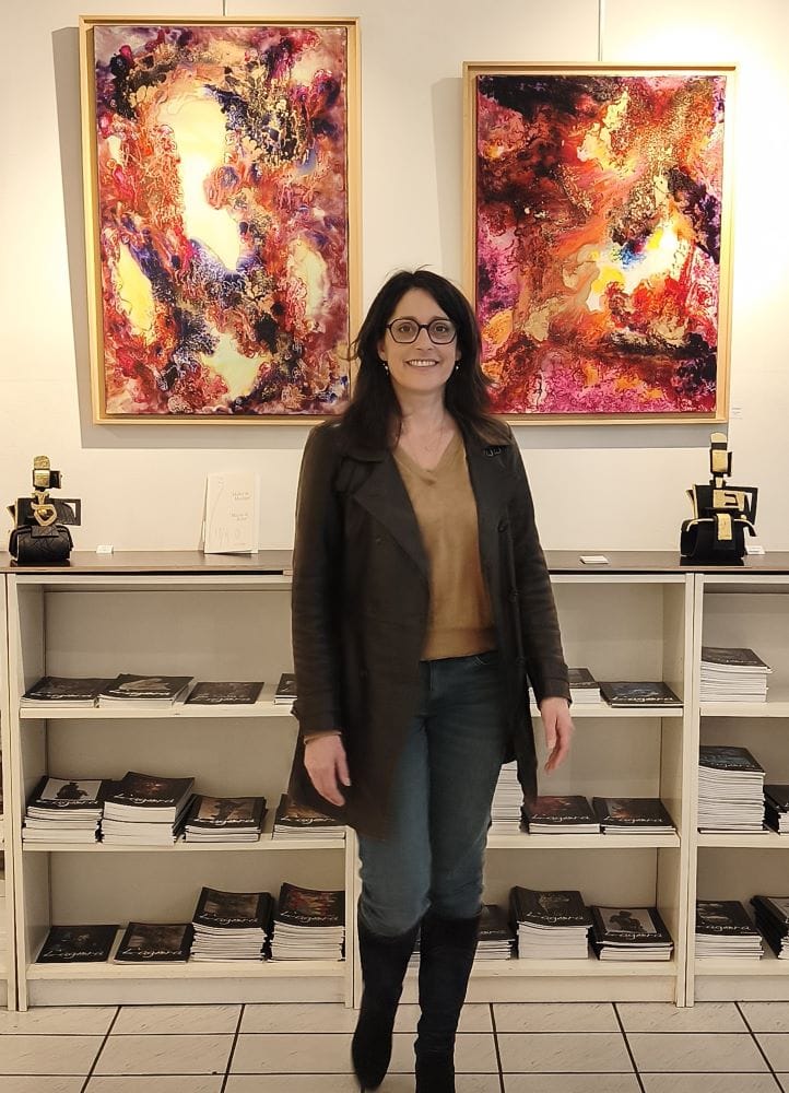 Véronique Loubaton, la peinture comme dérive cosmique