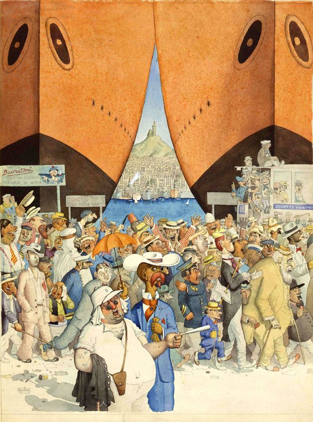 Dubout : l’art de tout dessiner au Musée Regards de Provence à Marseille