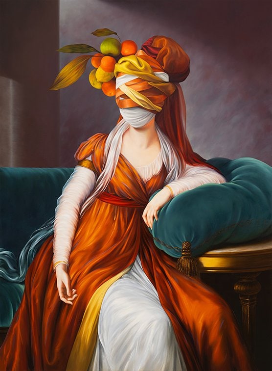 Ewa Juszkiewicz au Musée Thyssen-Bornemisza de Madrid