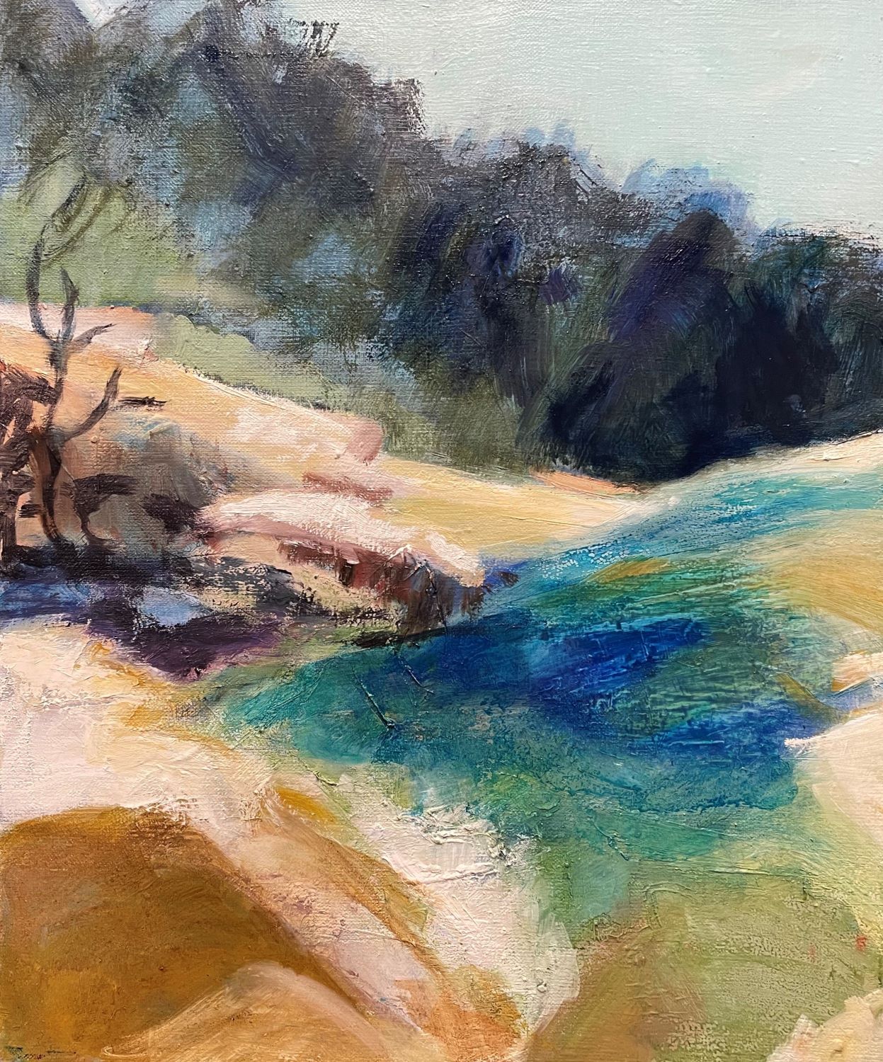 Claire Arnal, la peinture comme transmission et élan créateur