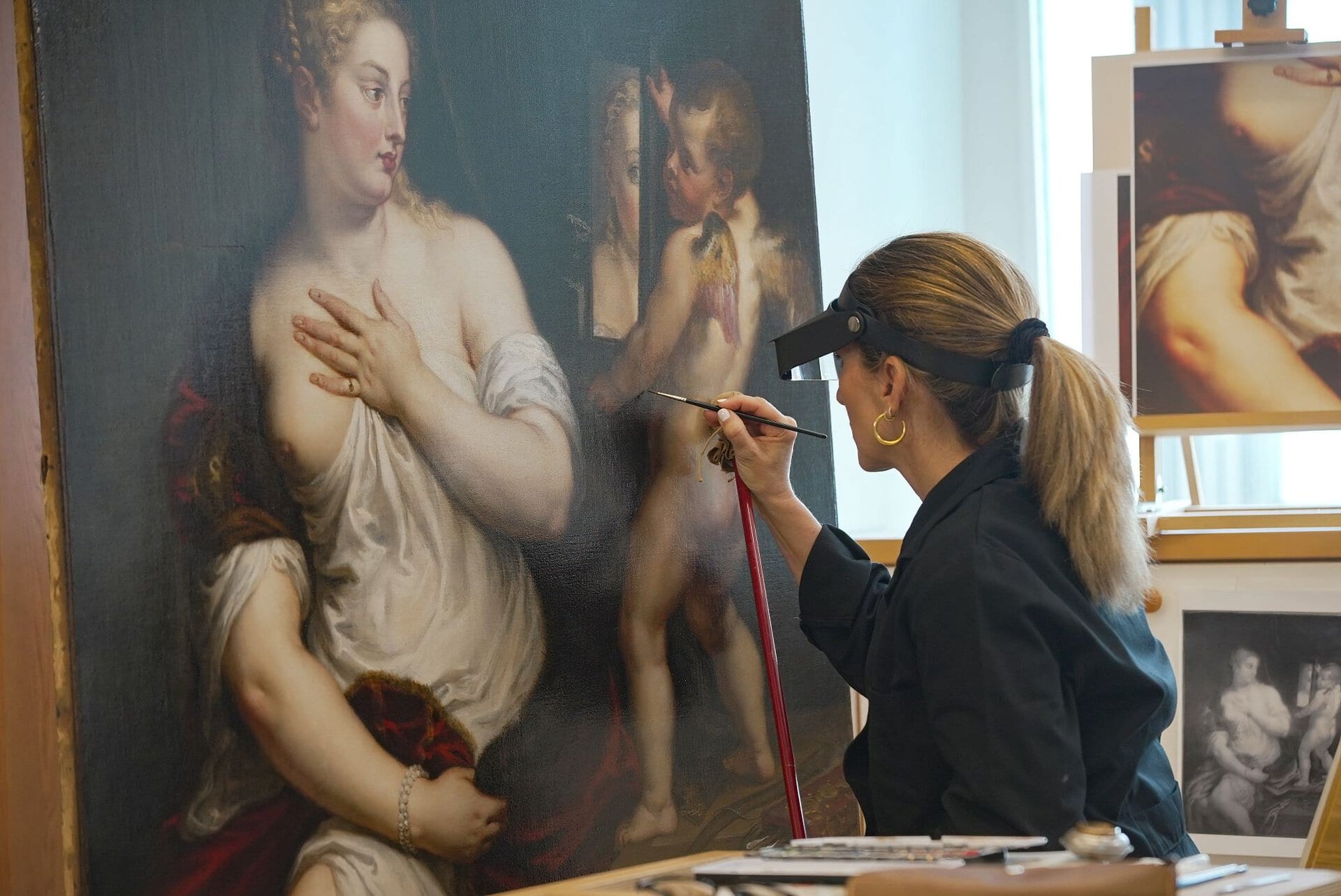 Rubens. La Restauration de Vénus et Cupidon au musée Thyssen-Bornemisza