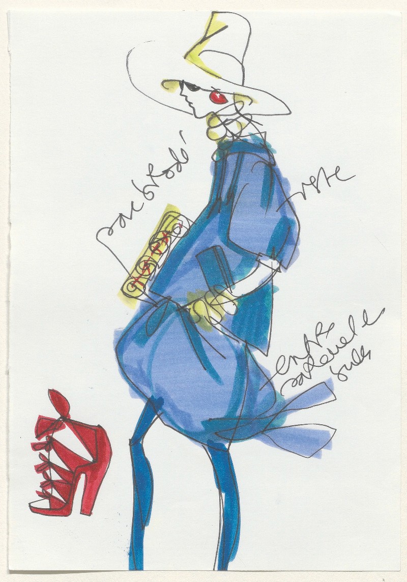 "Dessins, gribouillages et graffitis" : Christian Lacroix à l'honneur au musée Réattu