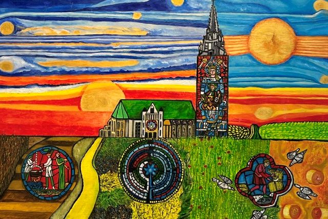 L'exposition "Cathédrales & symboles » d'Hélène Morel