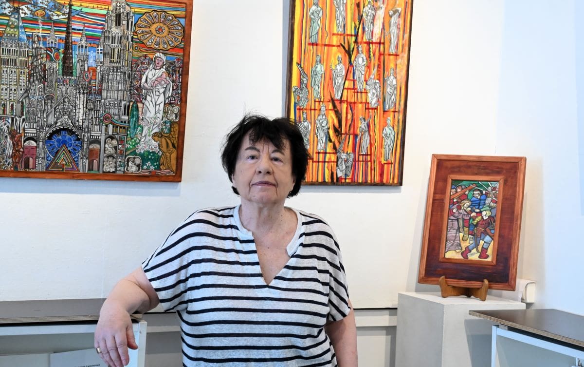 Hélène Morel : peindre les cathédrales