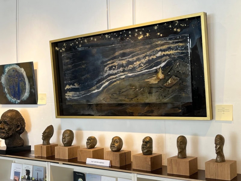 L’Atelier du Néant : Vivien Della Negra, James Della Negra et Romain Moussy à l’Espace Mompezat, à Paris